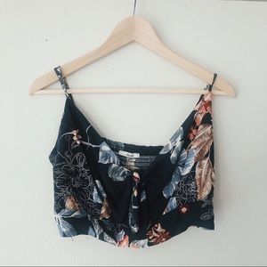 Floral Boho Crop Top